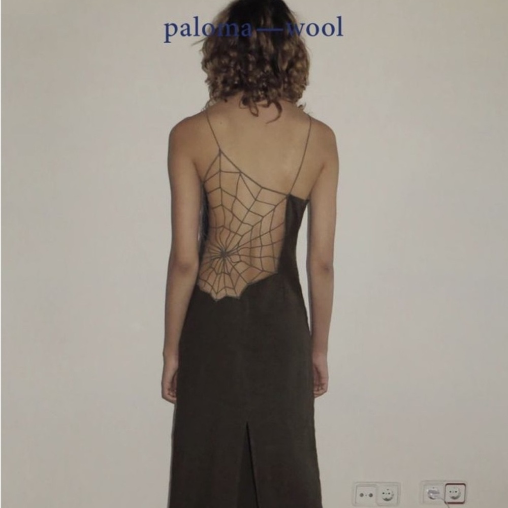 ISO Paloma Wool Maleek Spider Web Knit Linen Dress